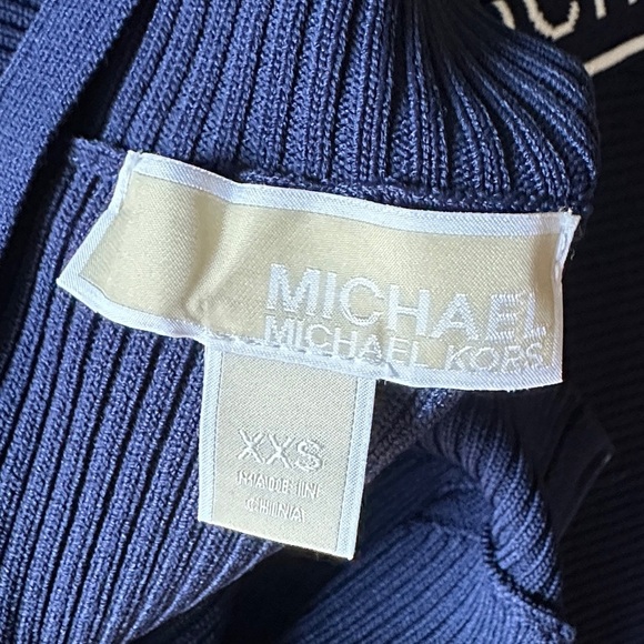 Micheal Kors Mock Neck Knee-Length Dress - Picture 6 of 11